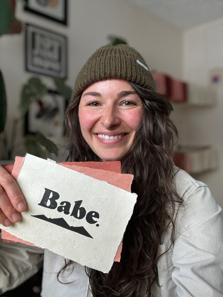 Babe mini print • Alaskan Valentine