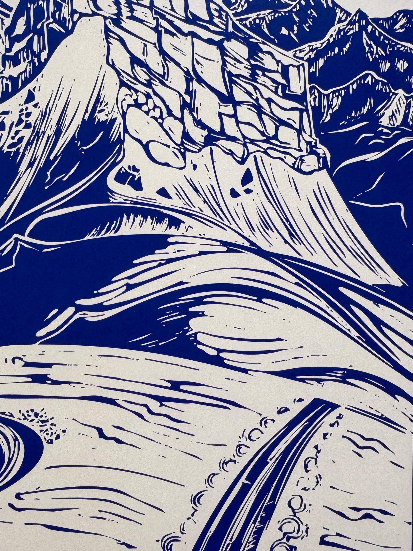 Snowbird Glacier • poster print