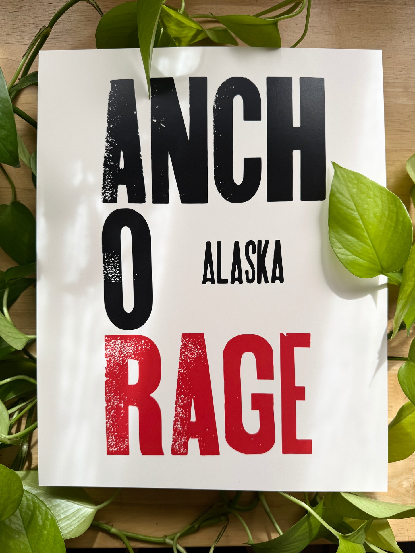 AnchoRAGE Poster Print