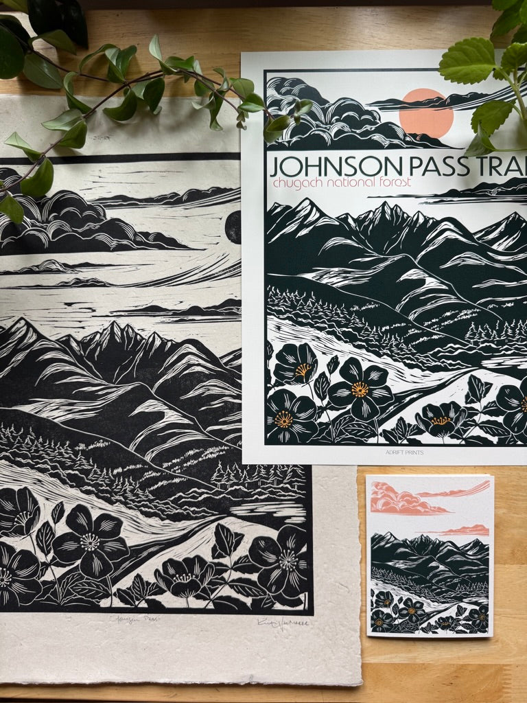 Johnson Pass • travel poster