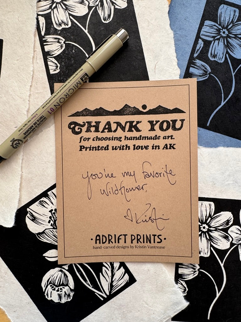Babe mini print • Alaskan Valentine
