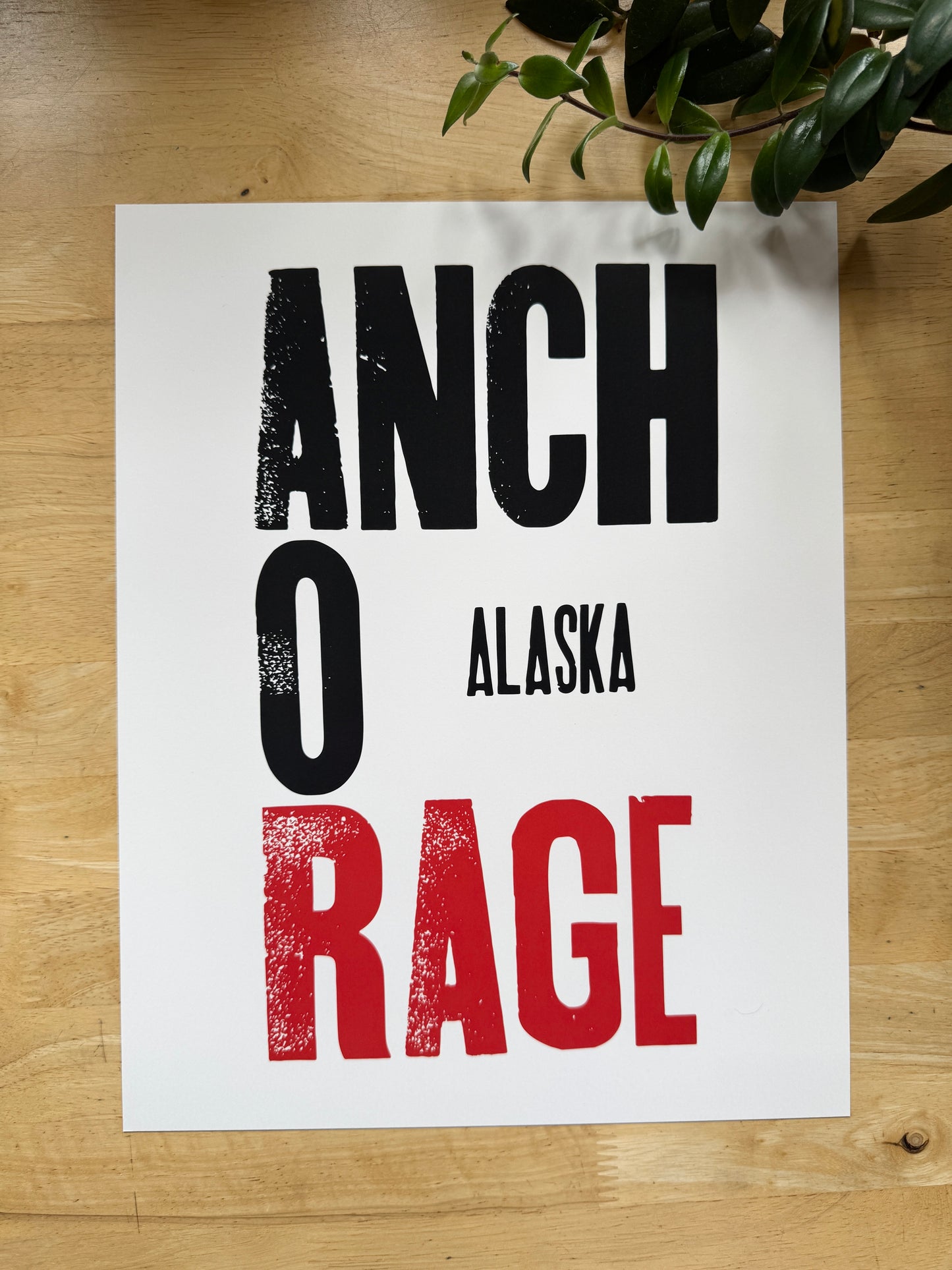 AnchoRAGE Poster Print