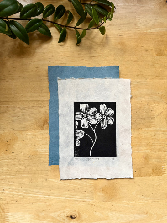 Forget-Me-Not Mini Print