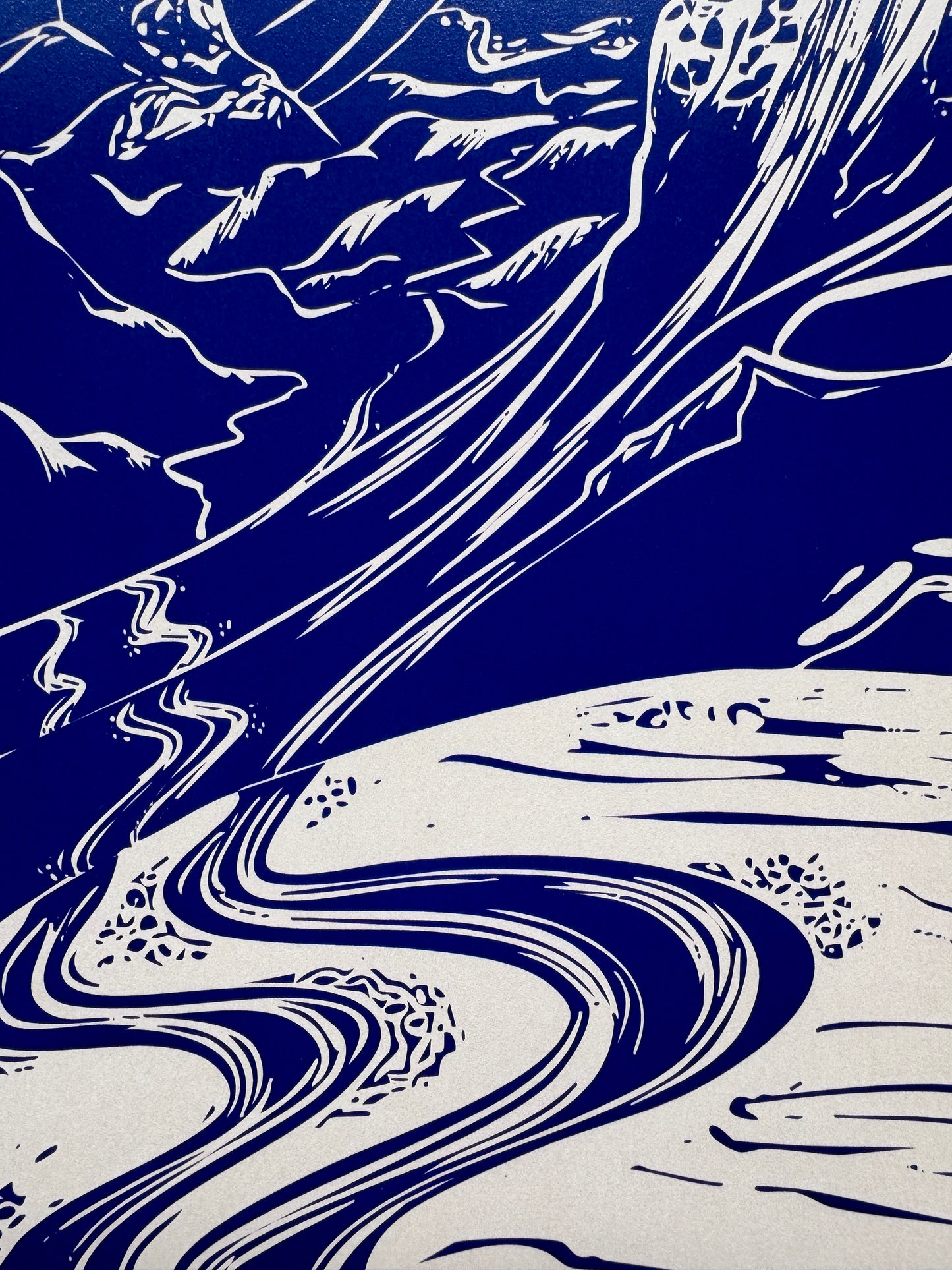 Snowbird Glacier • poster print
