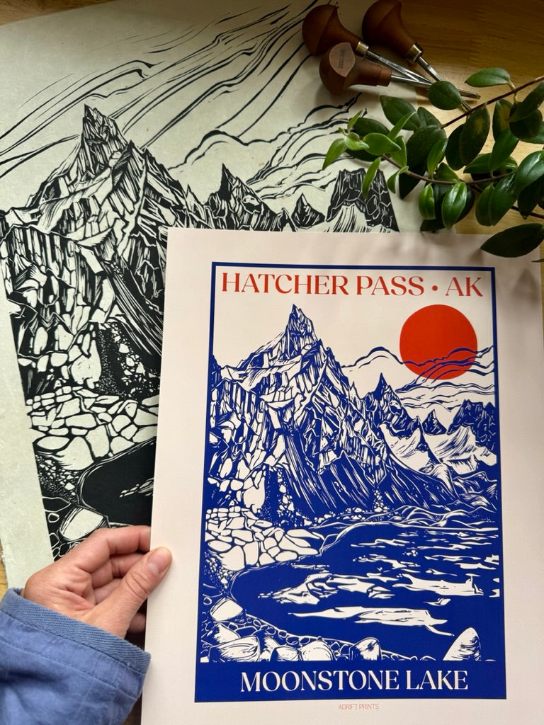 Moonstone Lake • poster print