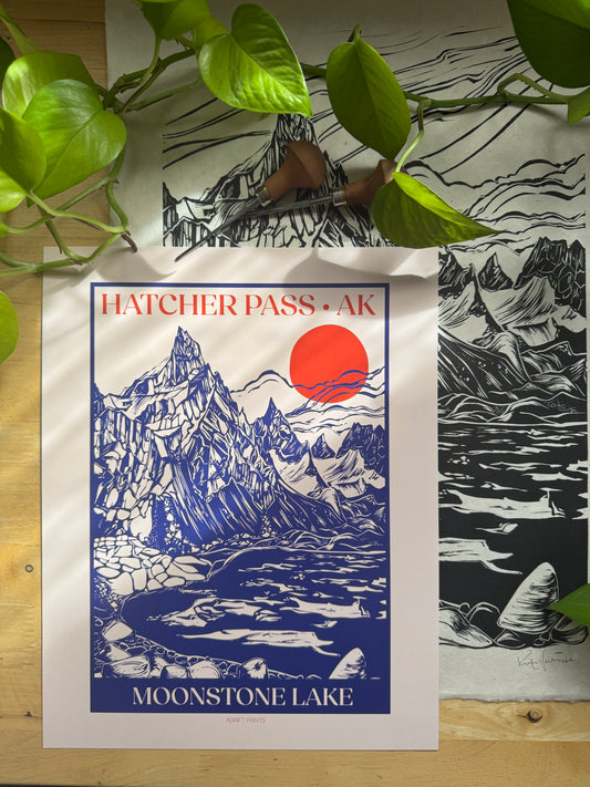 Moonstone Lake • poster print