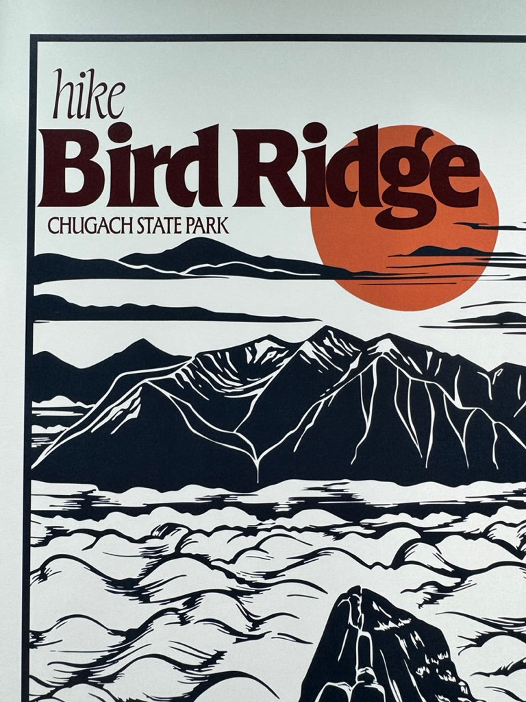 Bird Ridge • travel poster