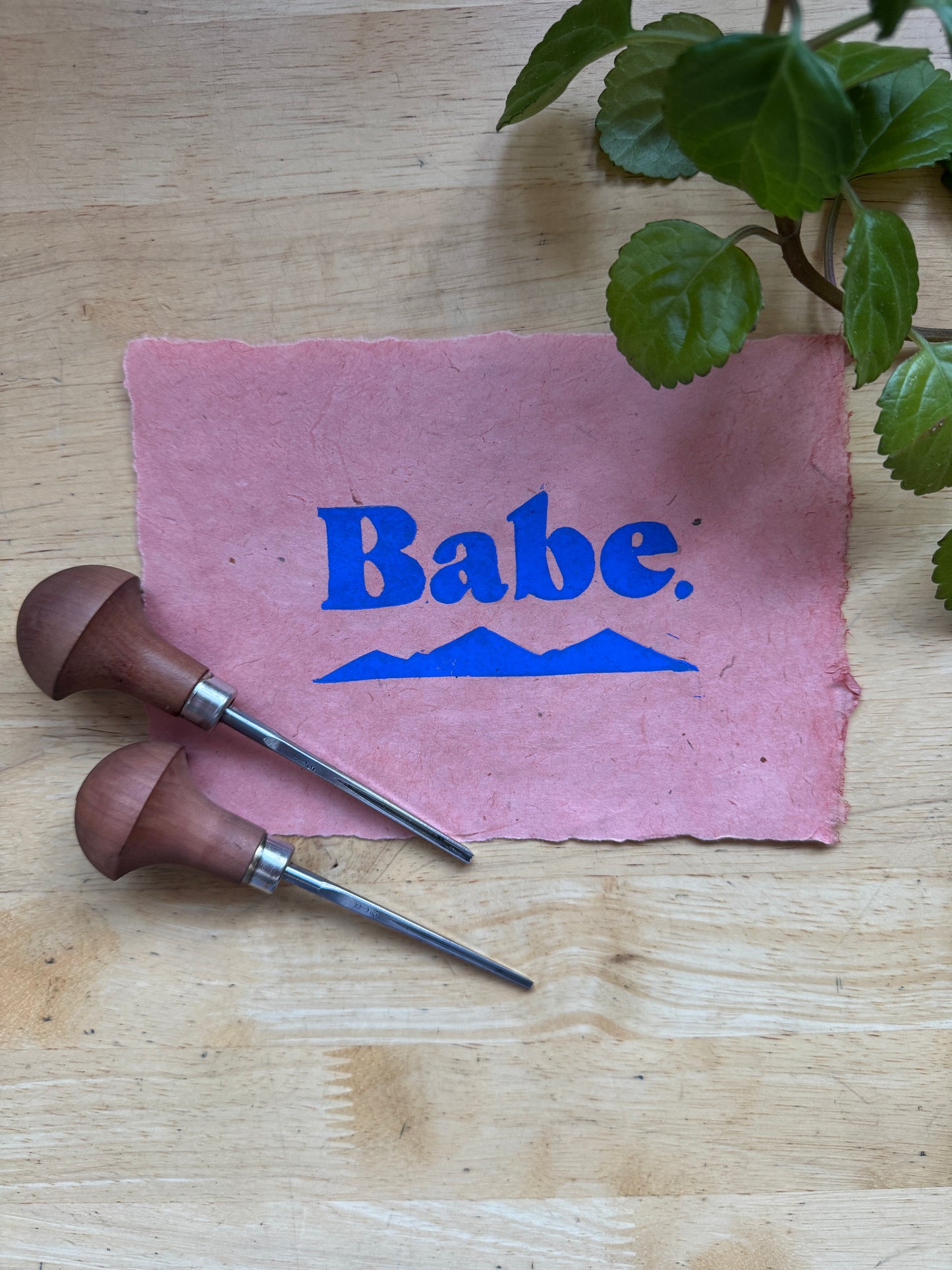 Babe mini print  • Alaskan Valentine