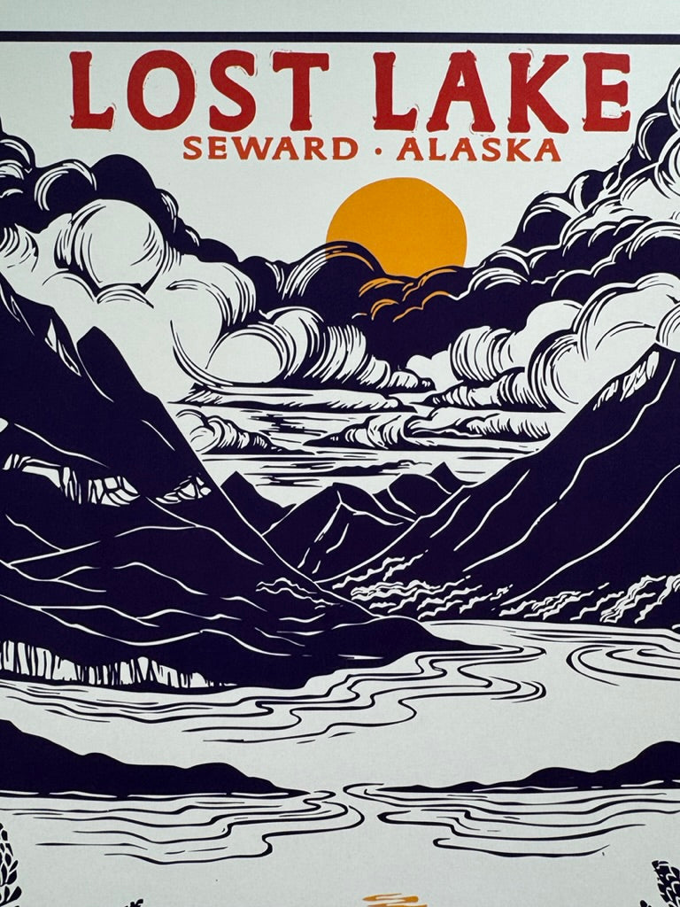 Lost Lake • travel poster