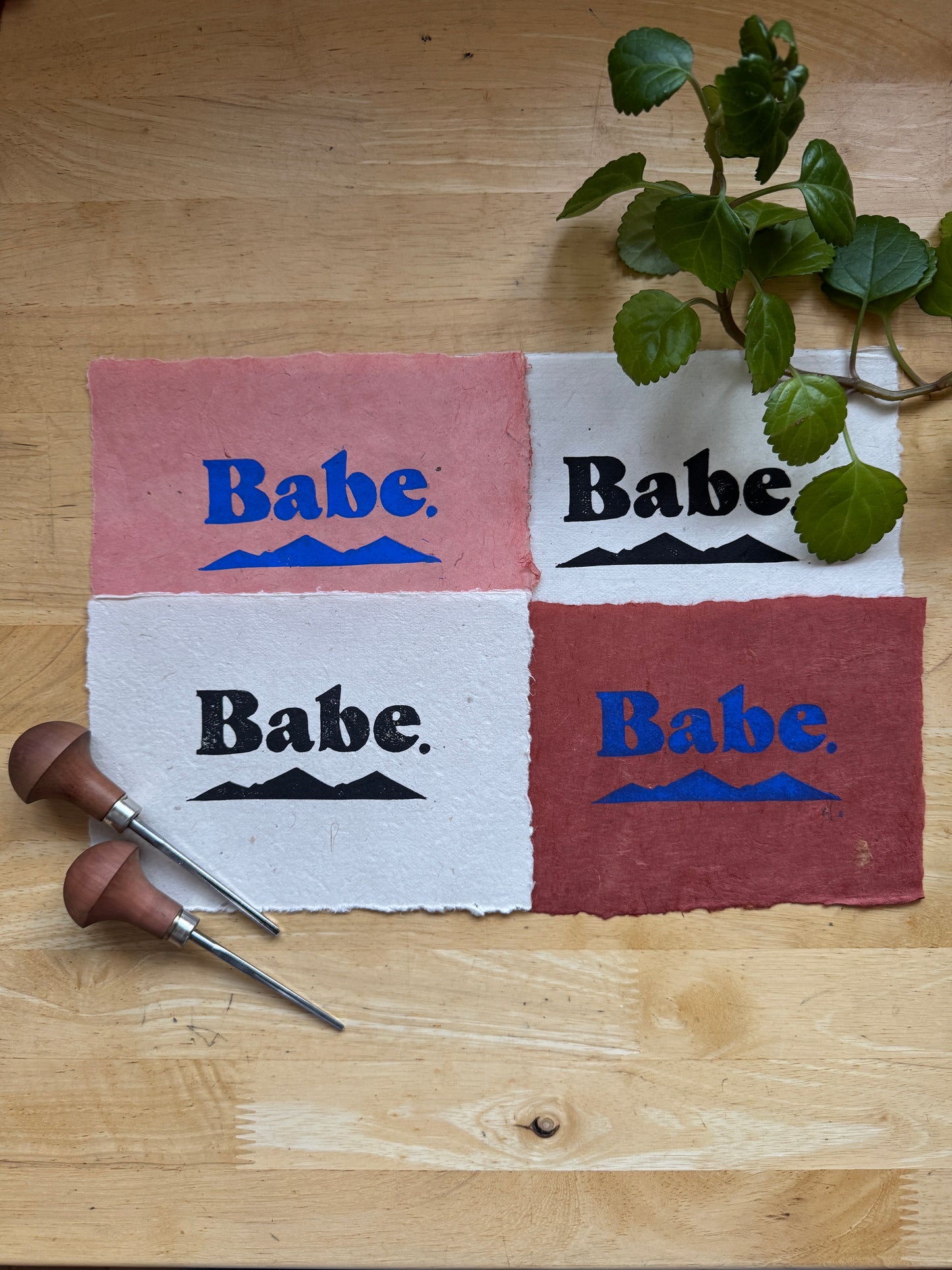 Babe mini print  • Alaskan Valentine