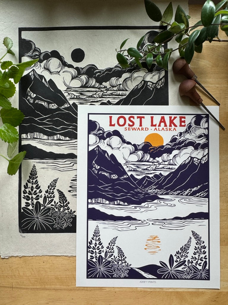 Lost Lake • travel poster