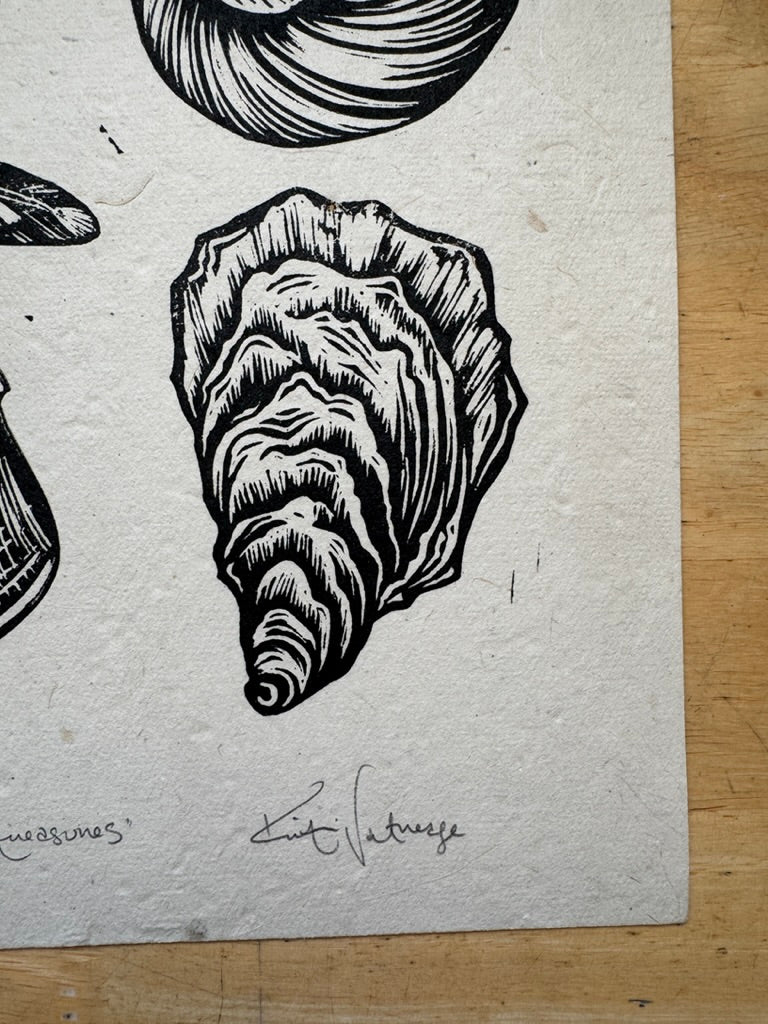 Treasures - tidepool print