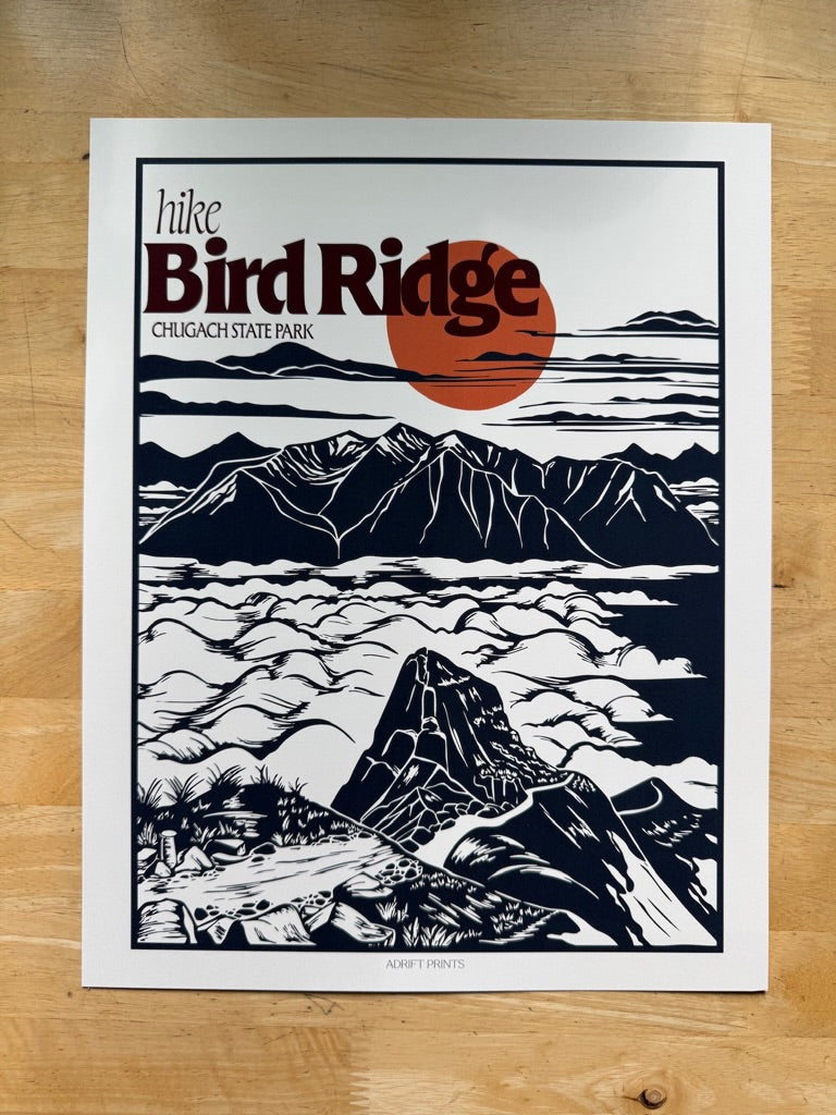 Bird Ridge • travel poster