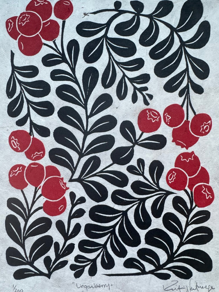 Lingonberry Print