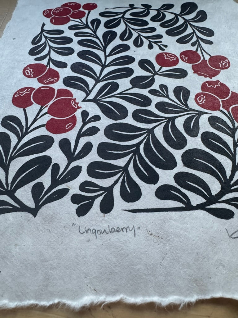 Lingonberry Print