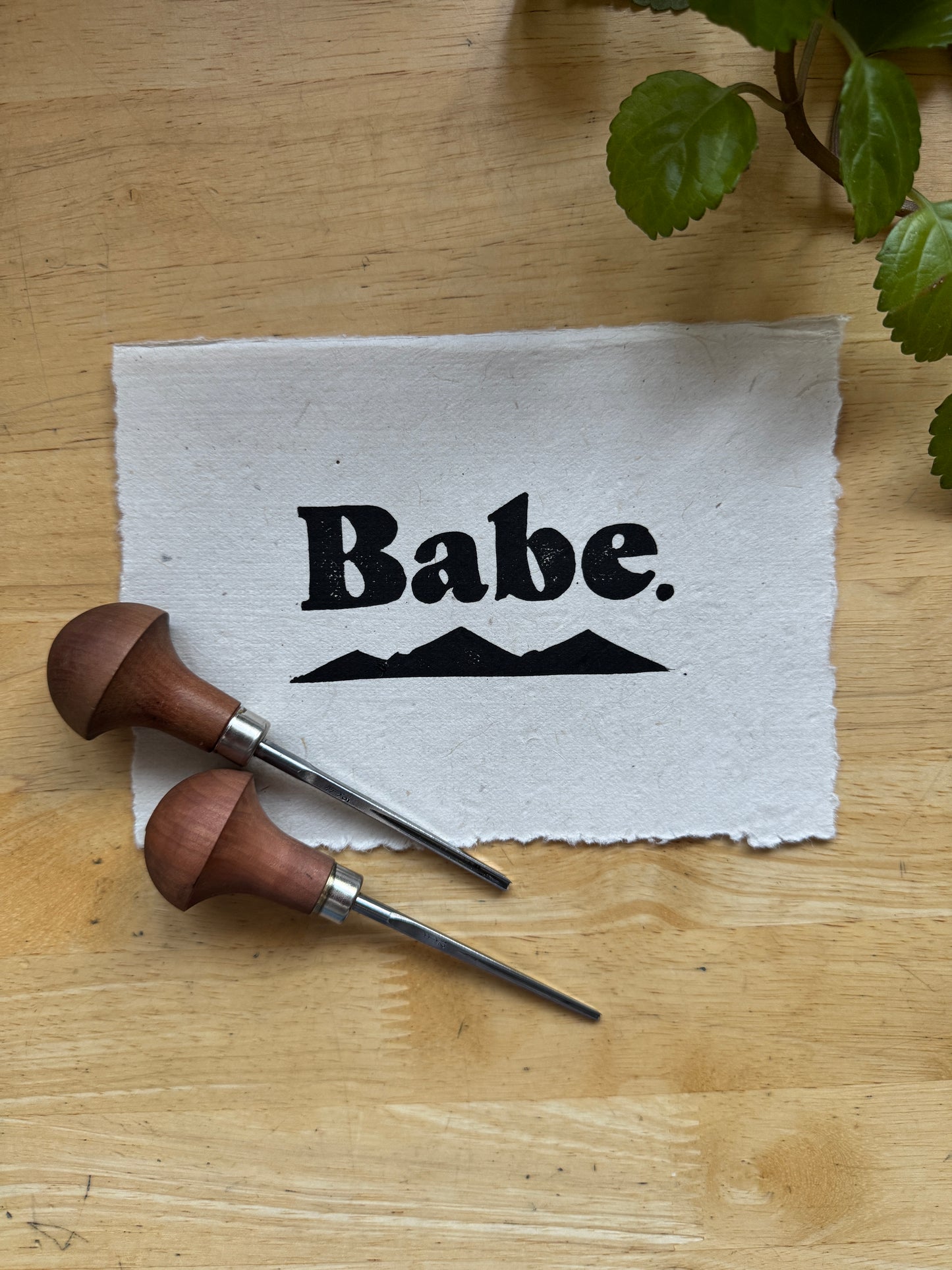 Babe mini print  • Alaskan Valentine