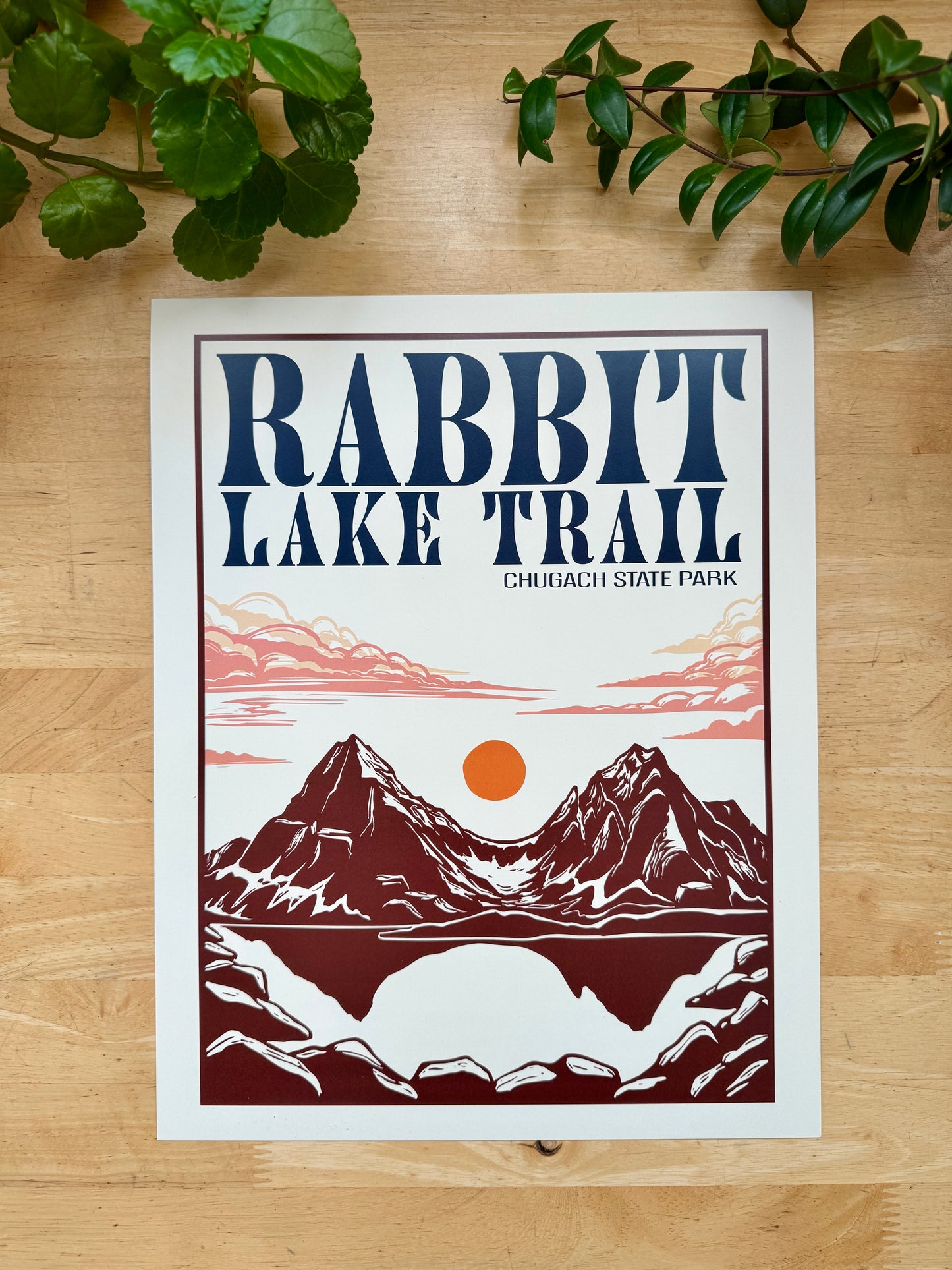 Rabbit Lake • travel poster
