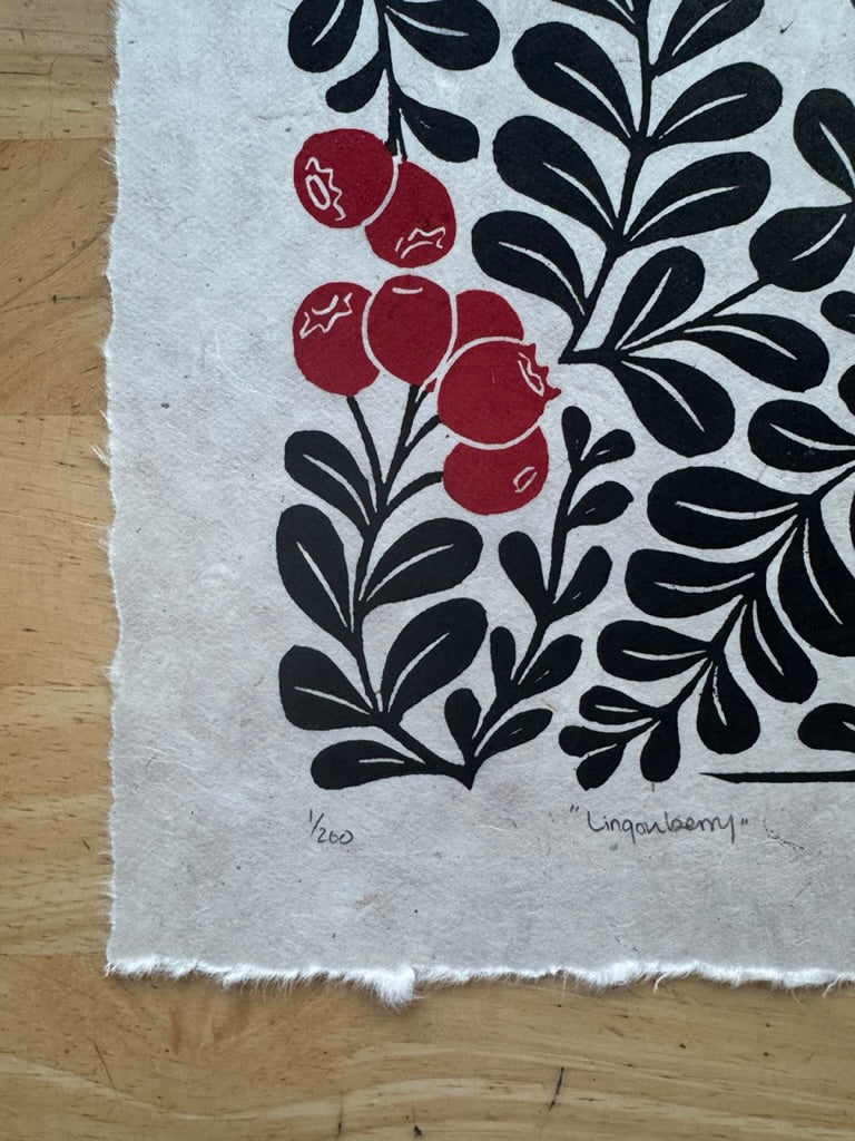 Lingonberry Print