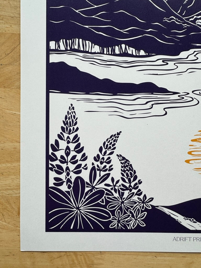 Lost Lake • travel poster