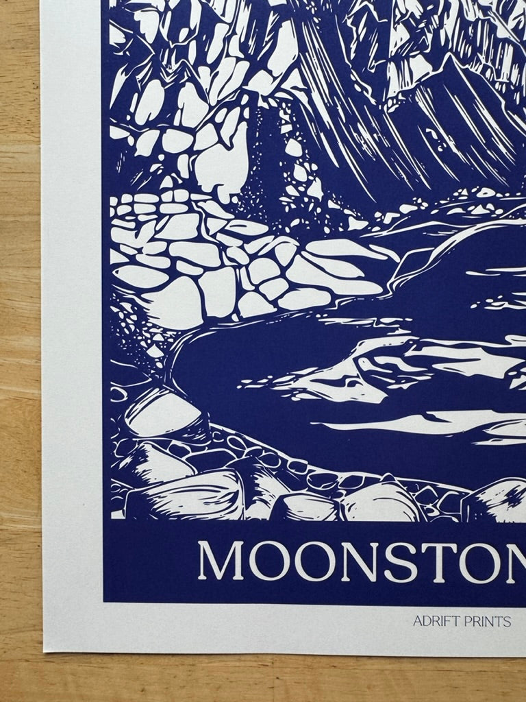 Moonstone Lake • travel poster