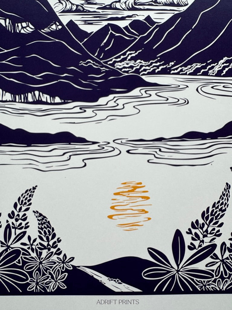 Lost Lake • travel poster