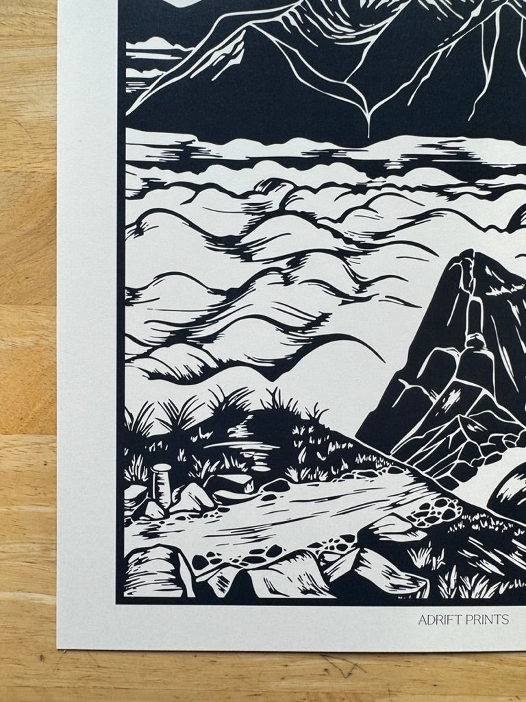 Bird Ridge • travel poster