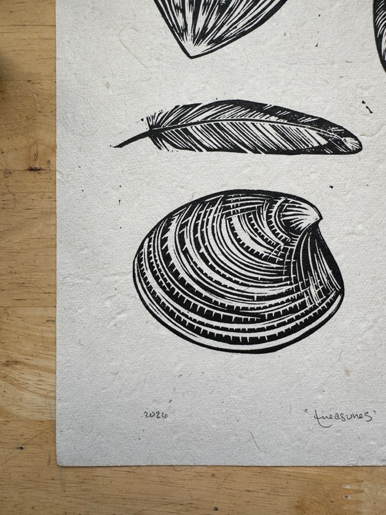 Treasures - tidepool print