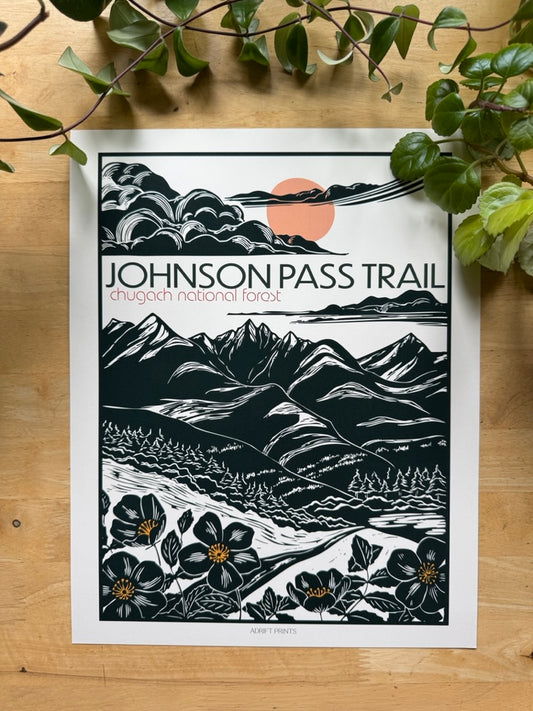 Johnson Pass • travel poster