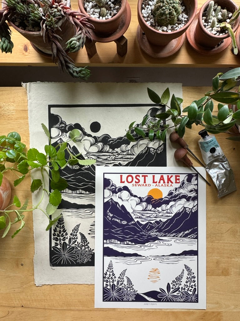 Lost Lake • travel poster