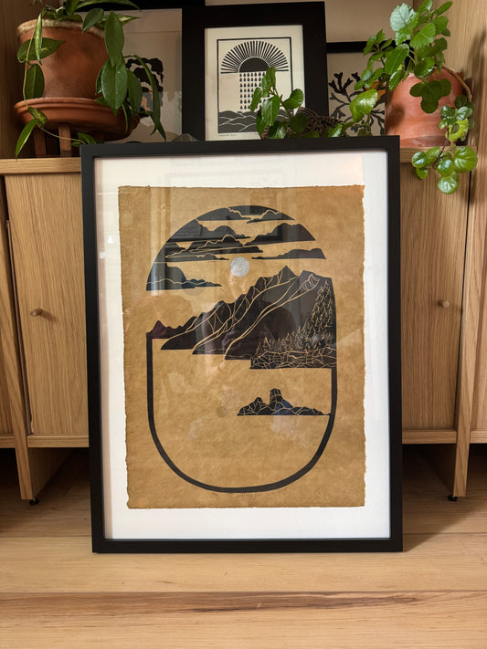 Framed Original 'Lowell Point View' at SteamDot