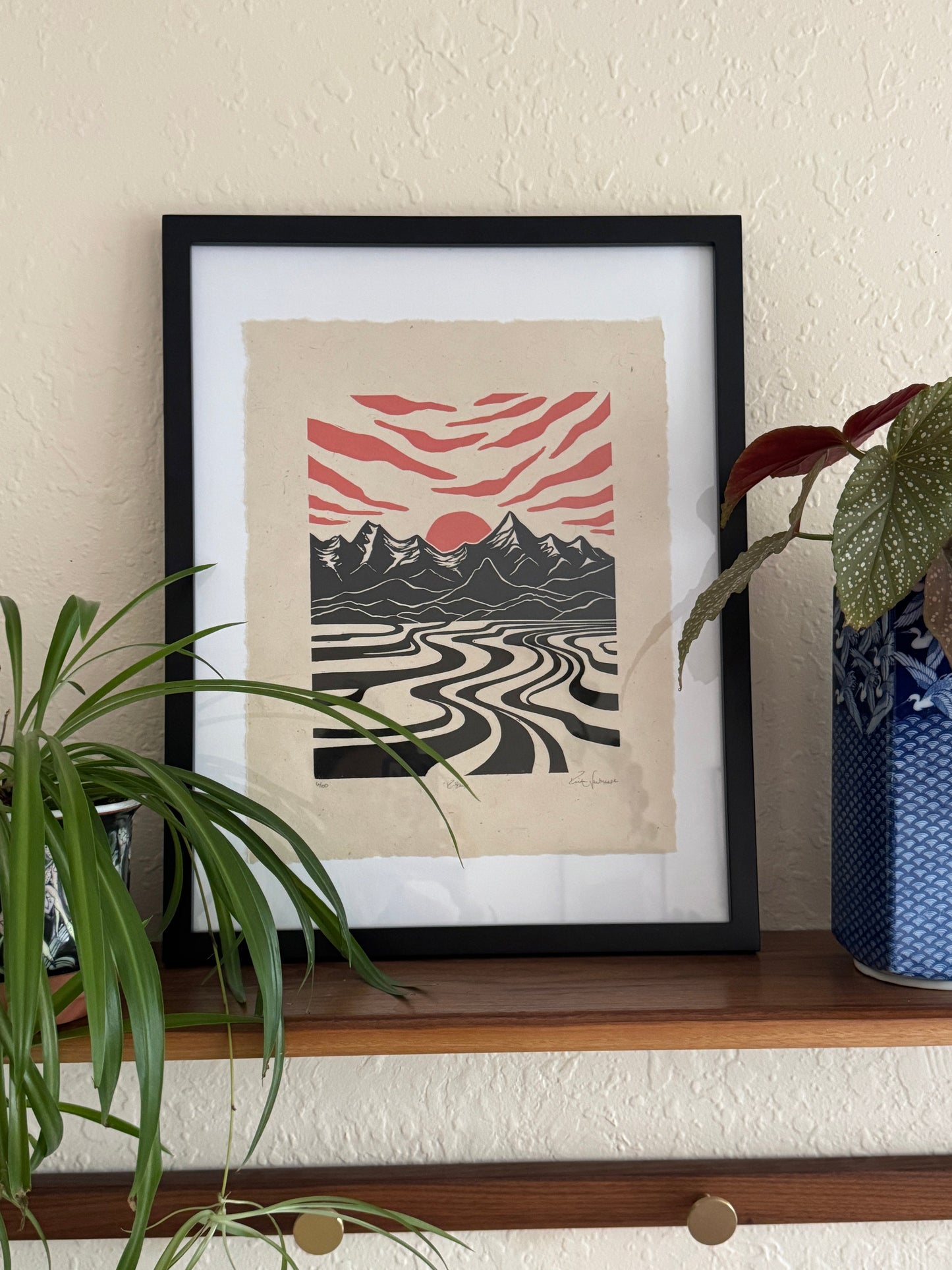 Framed 'K-Bay' Print at Alpenglow Coffeehouse