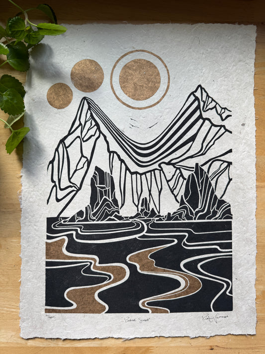 'Kodiak Sunset' - SALE 50% off