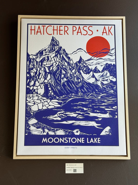 Framed Canvas 'Hatcher Pass' Print at SteamDot