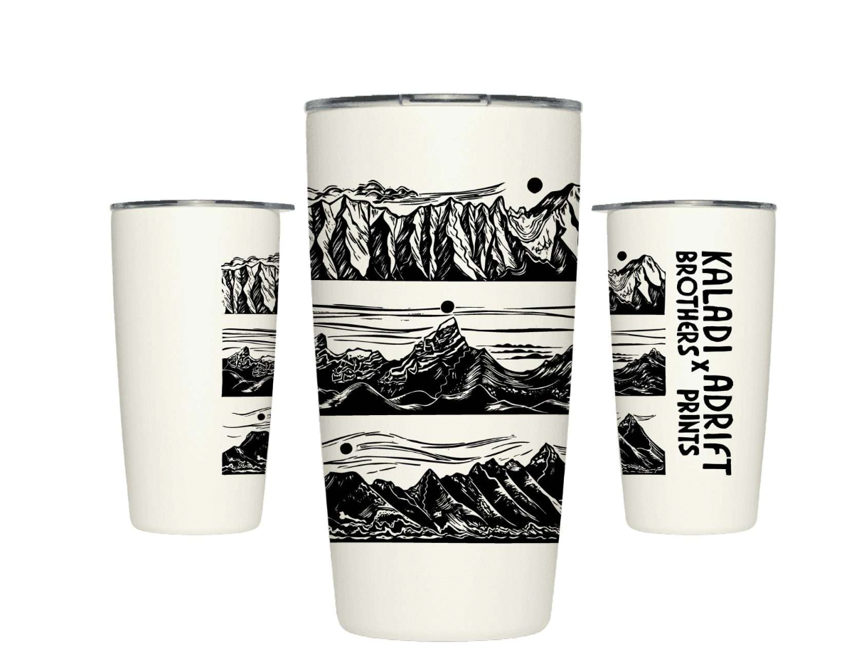 Adrift Prints x Kaladi Miir Tumbler