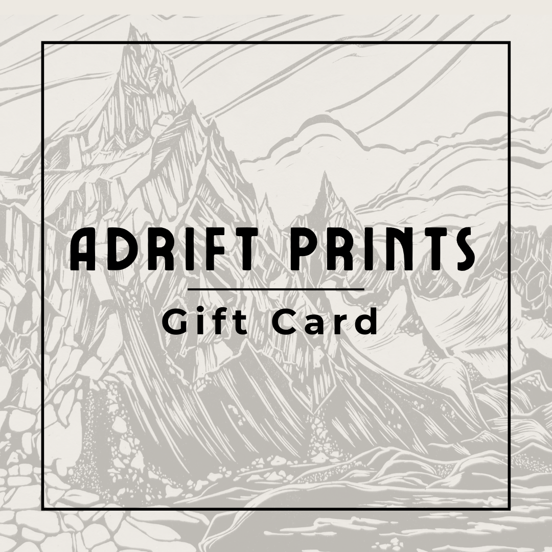 Adrift Prints Gift Card